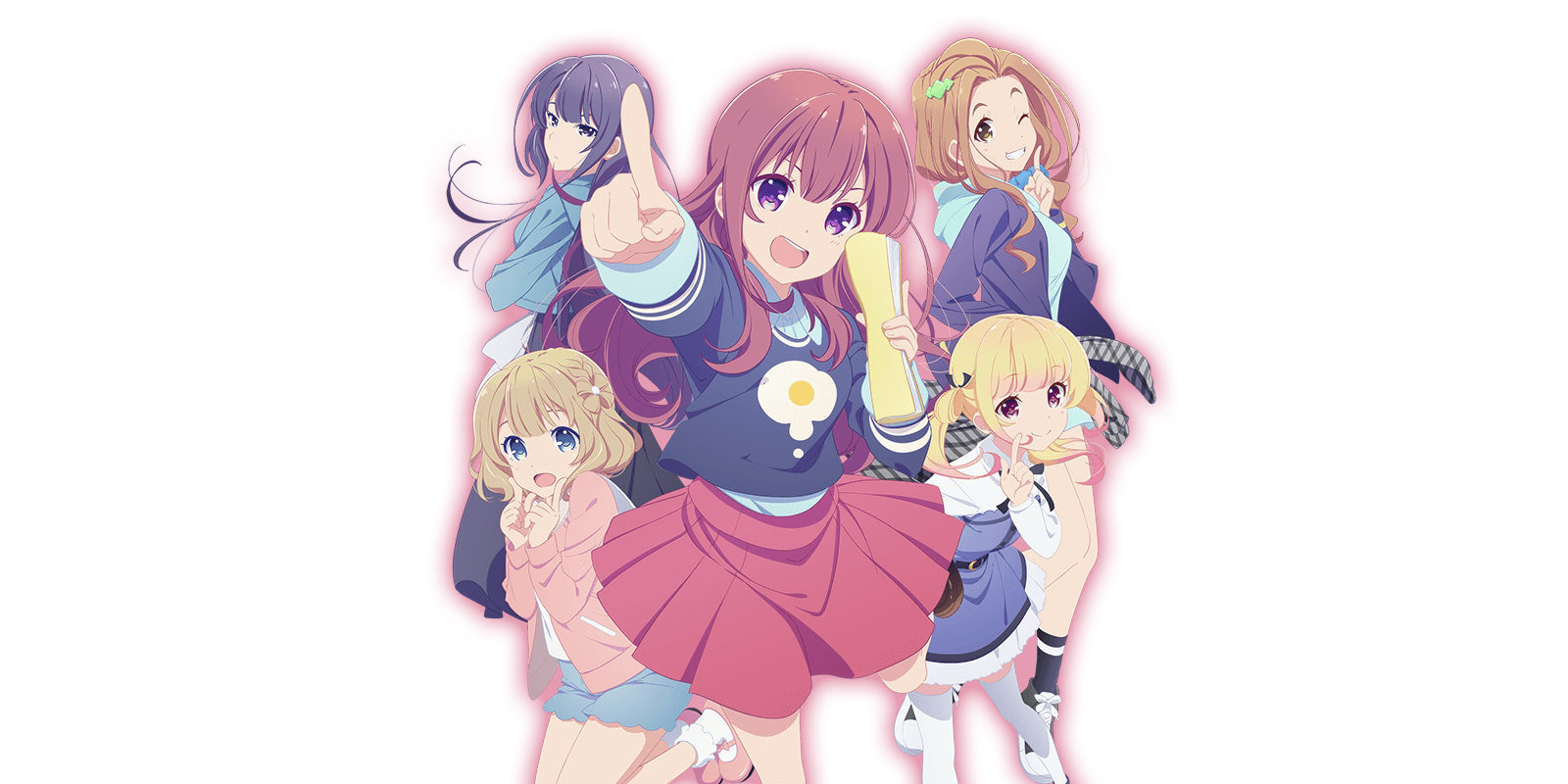 'Girlish Number', un anime sobre aspirantes a actriz de voz