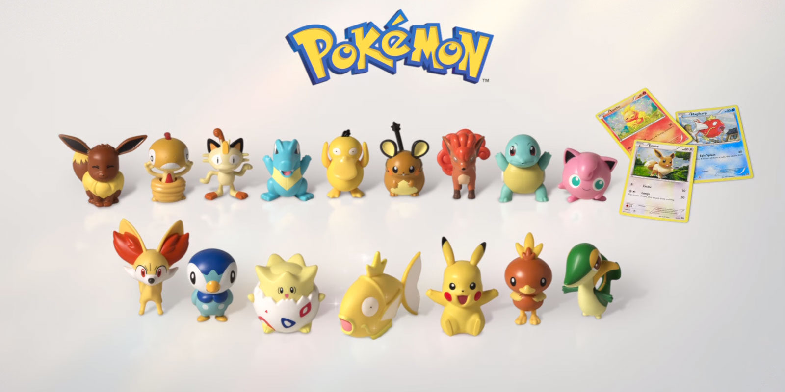 Llévate una figura Pokémon y una carta del TCG al pedir tu Happy Meal en McDonald's