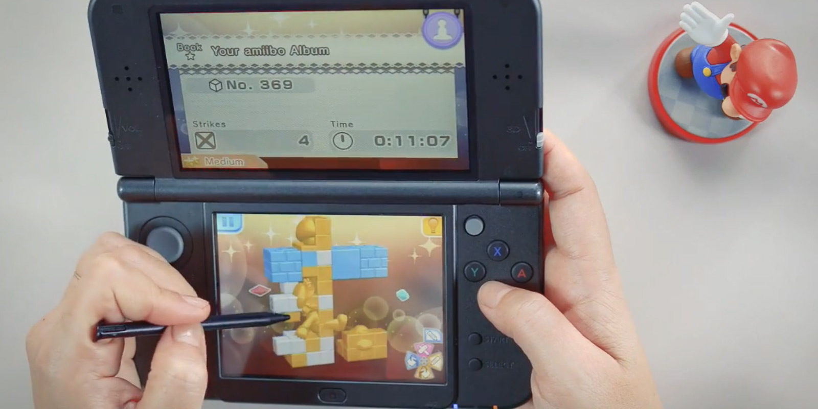 'Picross 3D: Round 2' muestra su tráiler de amiibo