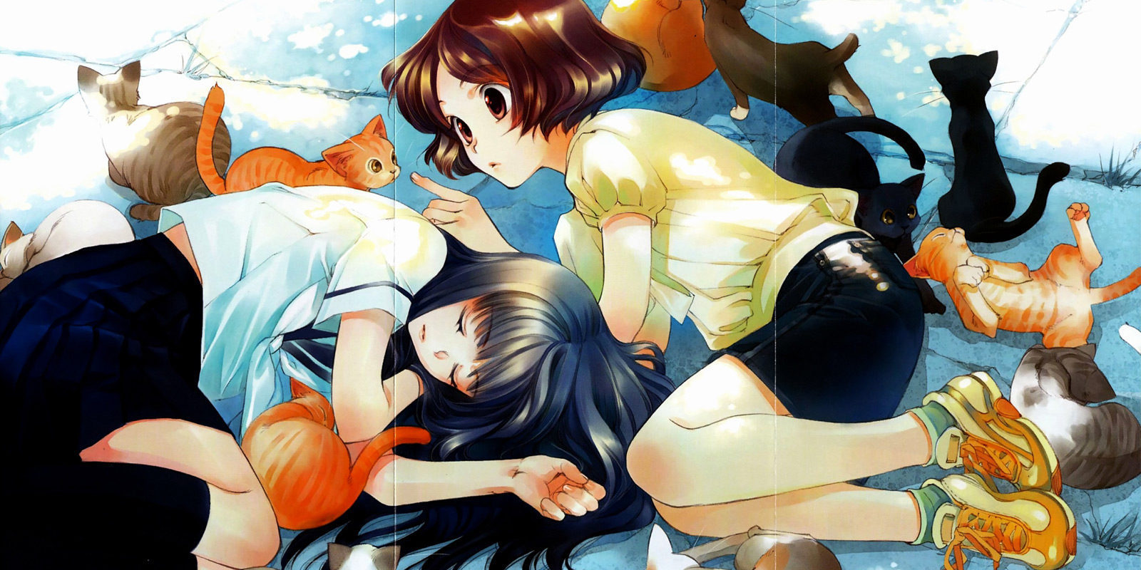 Anime para 'Sakurada Reset', la historia de un pueblo cuyos habitantes tienen superpoderes