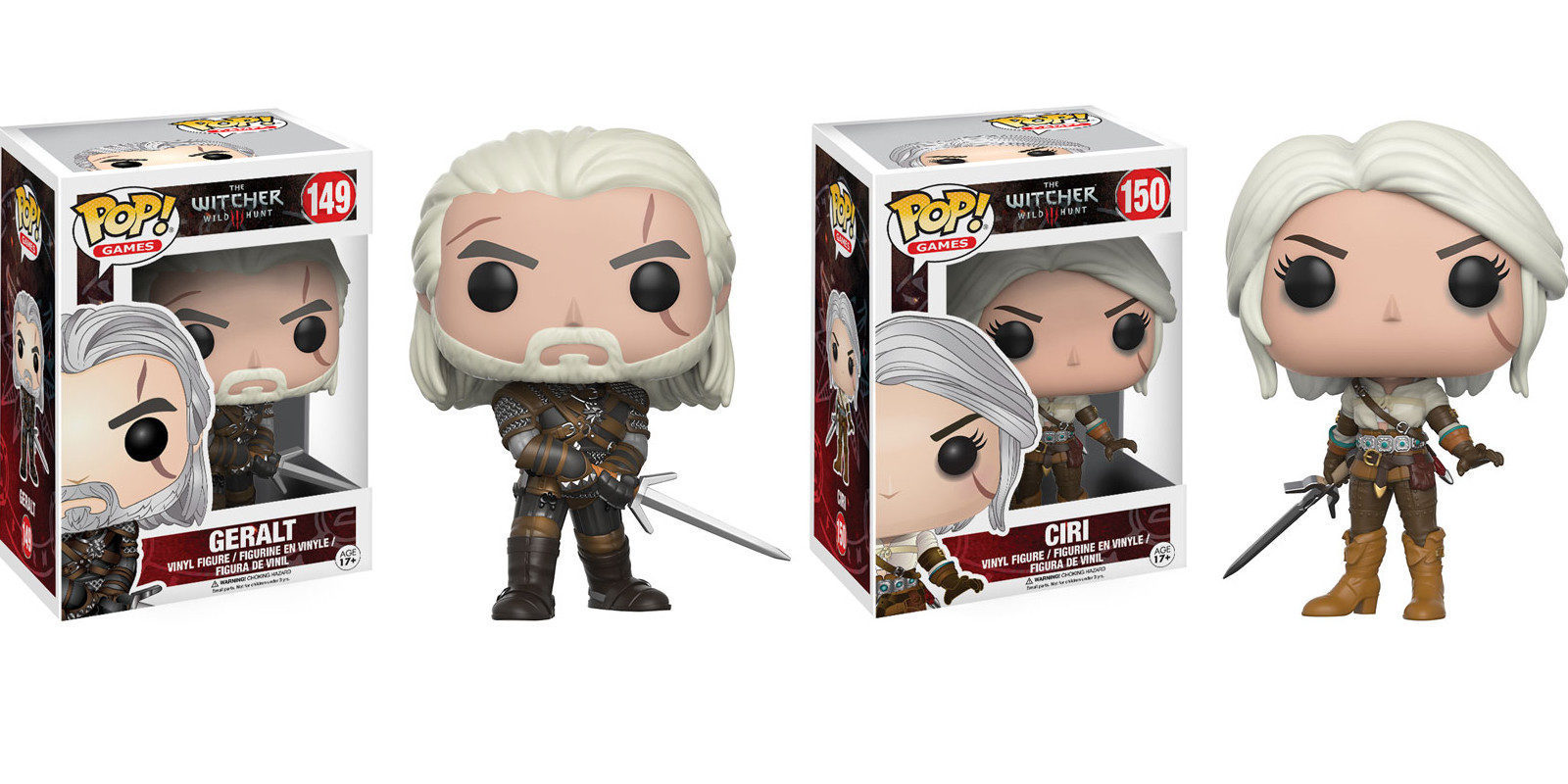 'The Witcher III' tendrá sus Funko Pop!