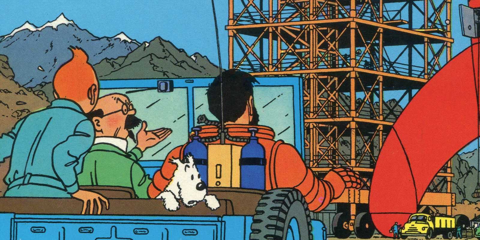 Una página original de 'Tintín' se vende por un millón y medio de euros