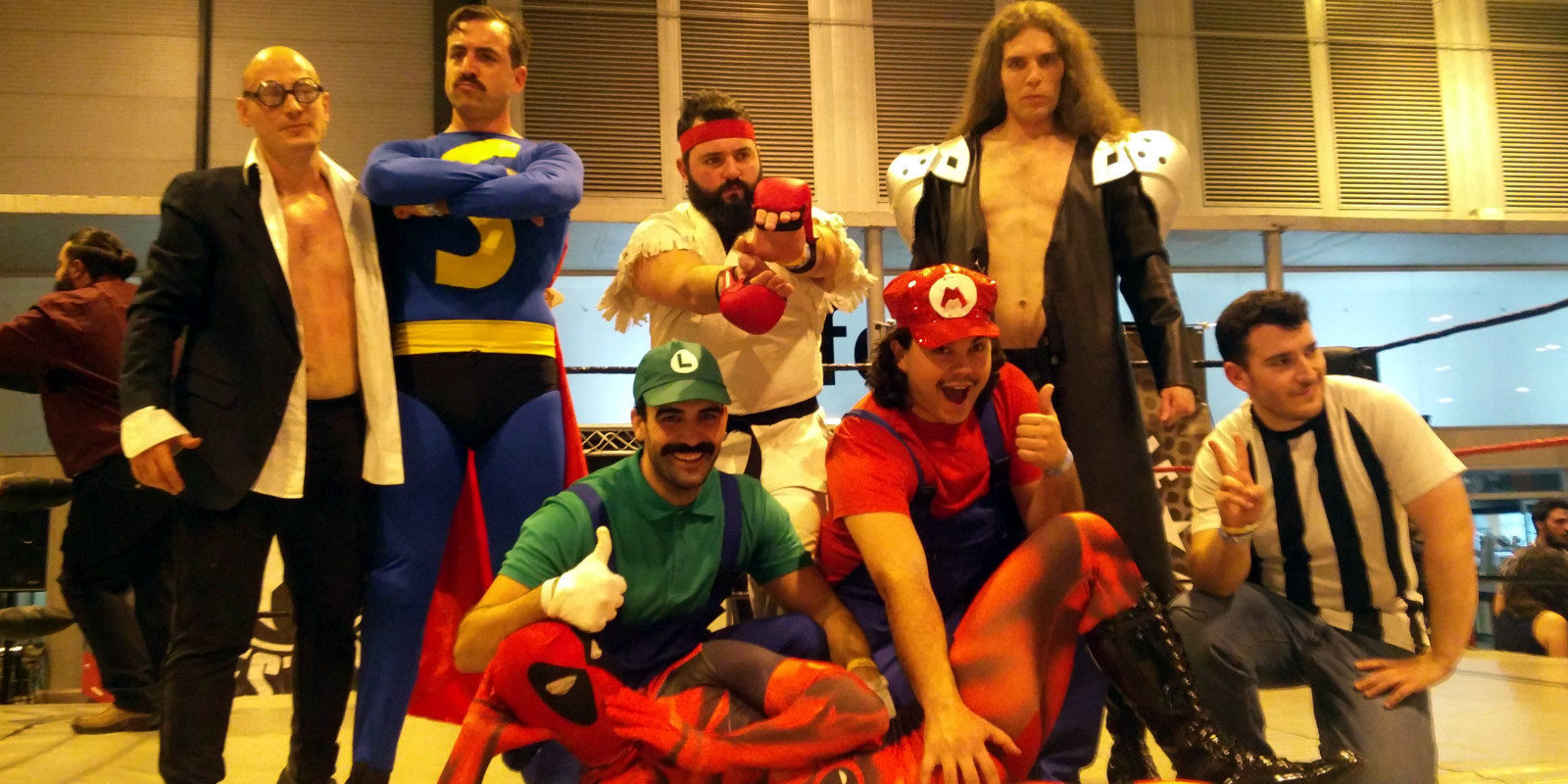 White Wolf Wrestling hizo un Cosplay Wrestling Show en Heroes Comic Con Madrid