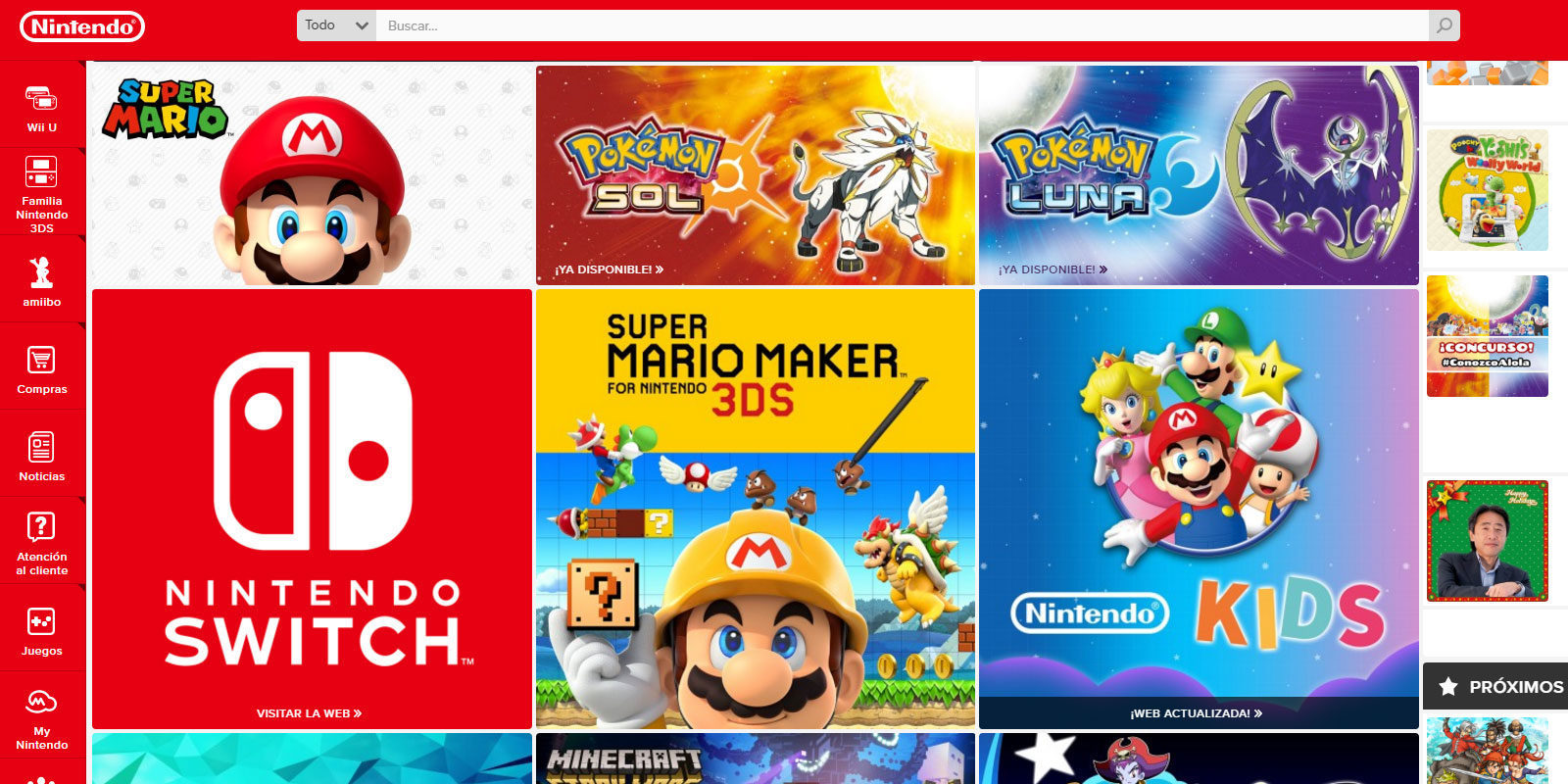 Nintendo se viste de color rojo pasión en toda Europa