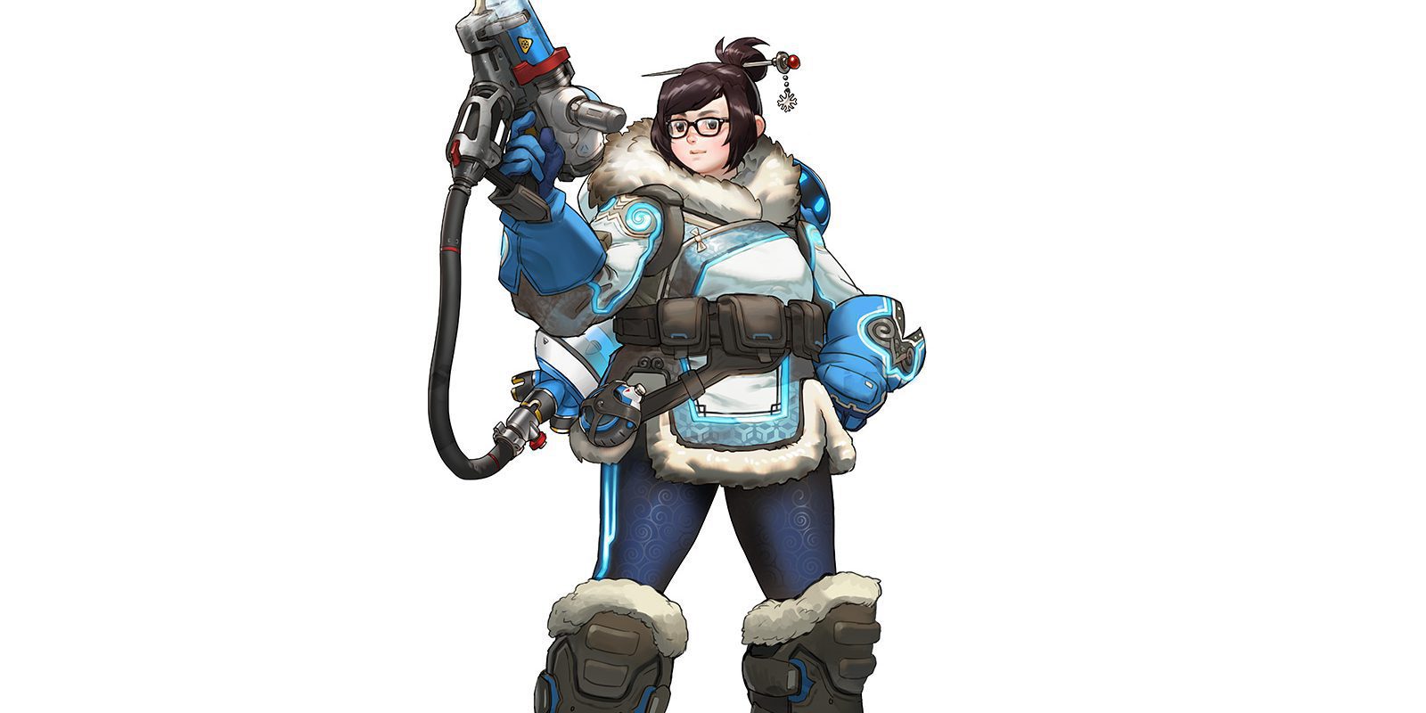 Blizzard dice que el cuerpo delgado de Mei de 'Overwatch' es "un bug"