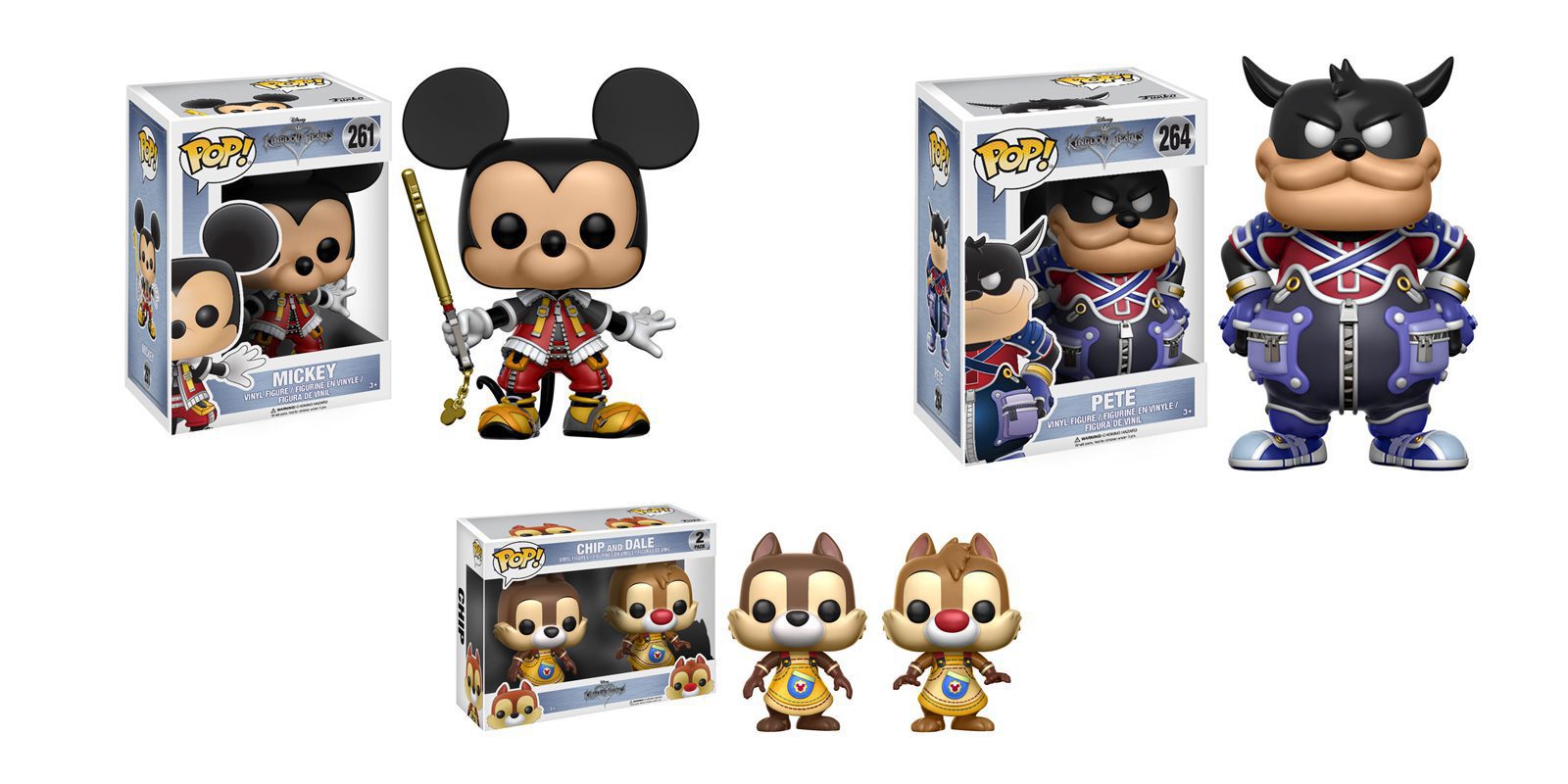 Funko muestra sus PoP! de 'Kingdom Hearts'