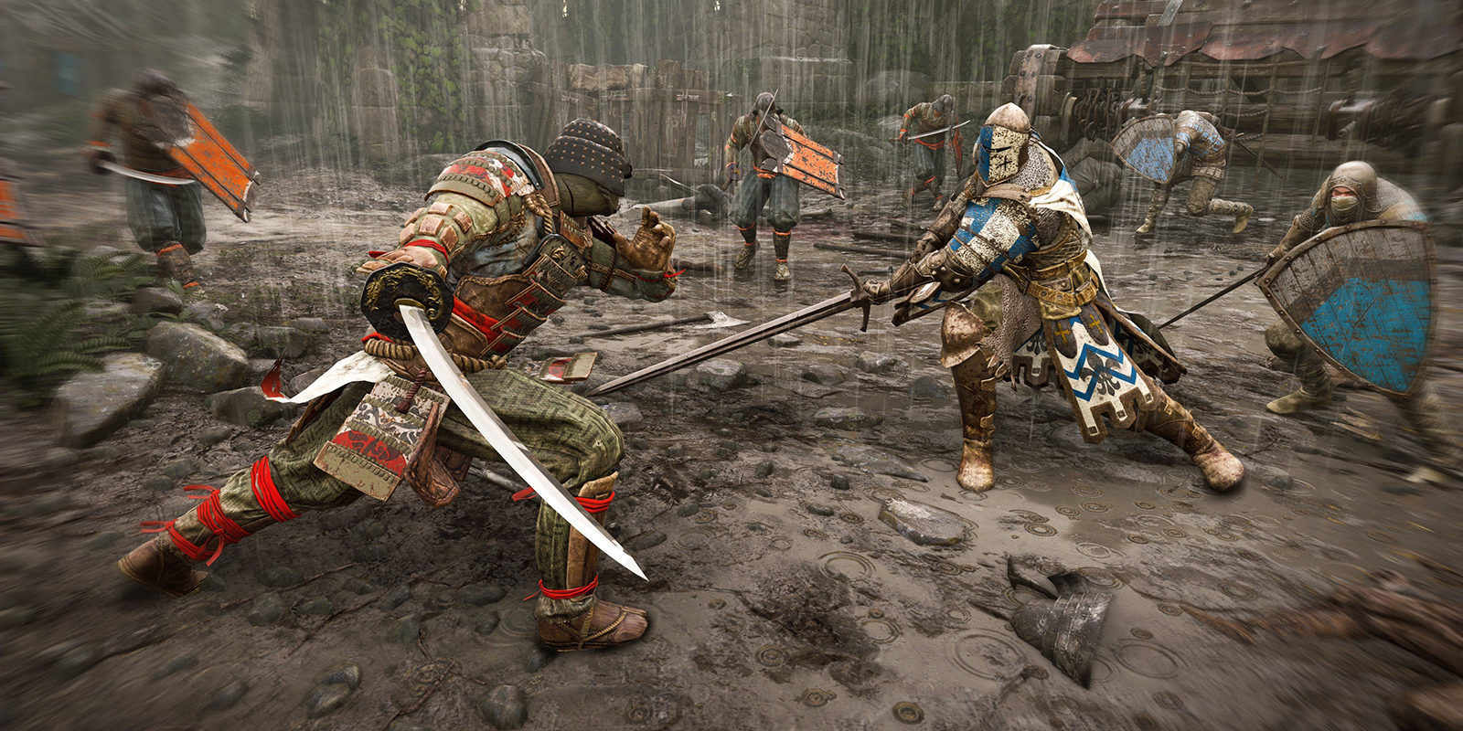 Comparativa gráfica de 'For Hornor' entre PS4 y su presentación en el E3