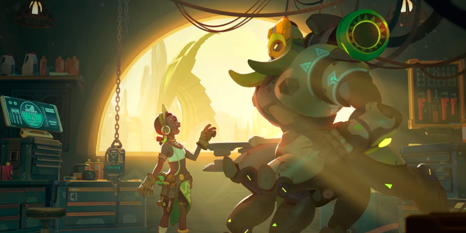 Orisa es el nuevo héroe que llegará próximamente a 'Overwatch'