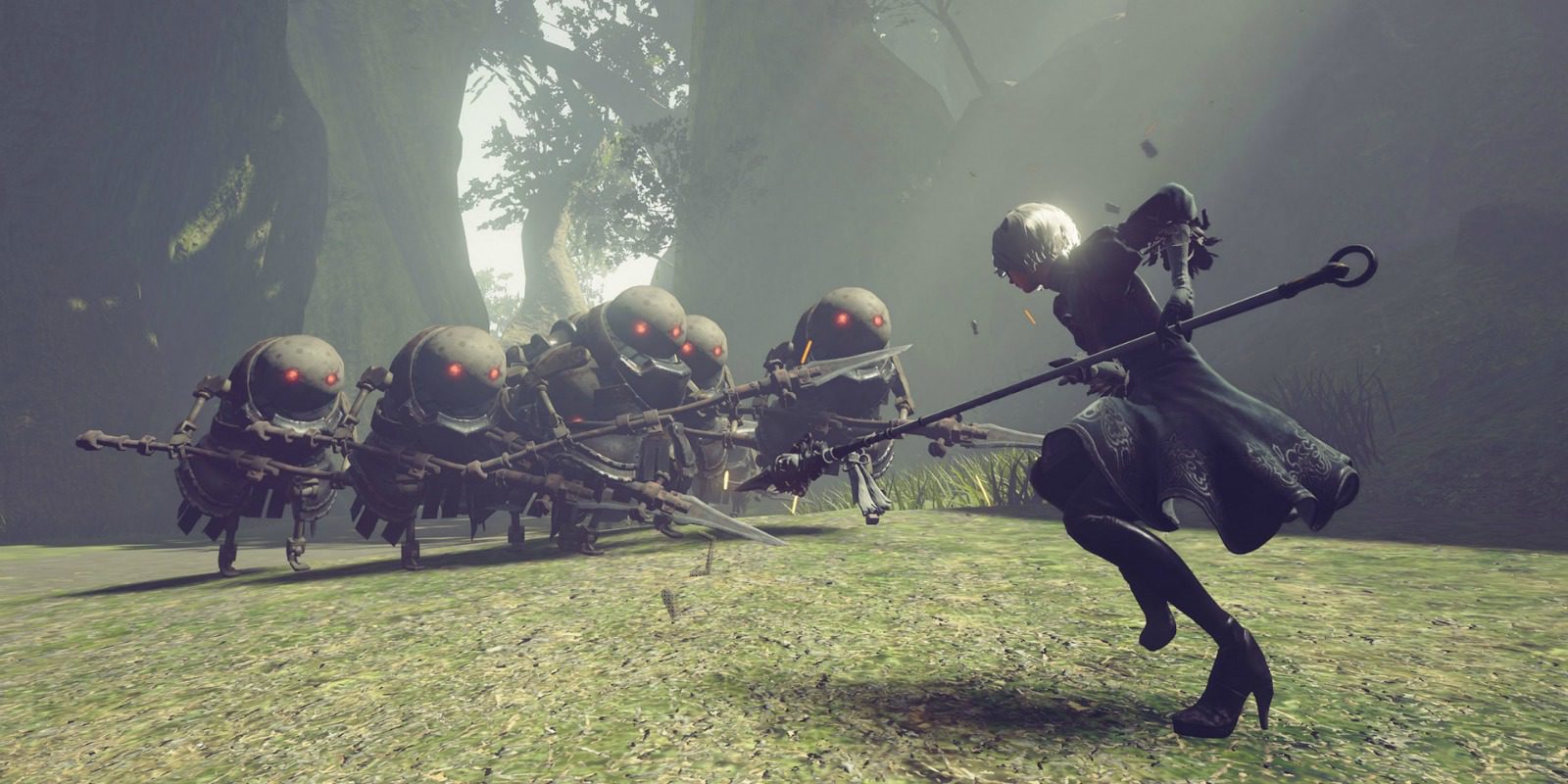 'NieR Automata' muestra su peculiar sistema de resurrección