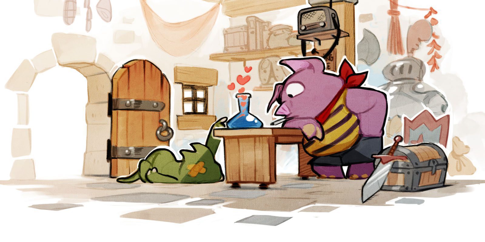 'Wonder Boy: The Dragon's Trap' llegará el 18 de abril a PlayStation 4, Xbox One y Nintendo Switch