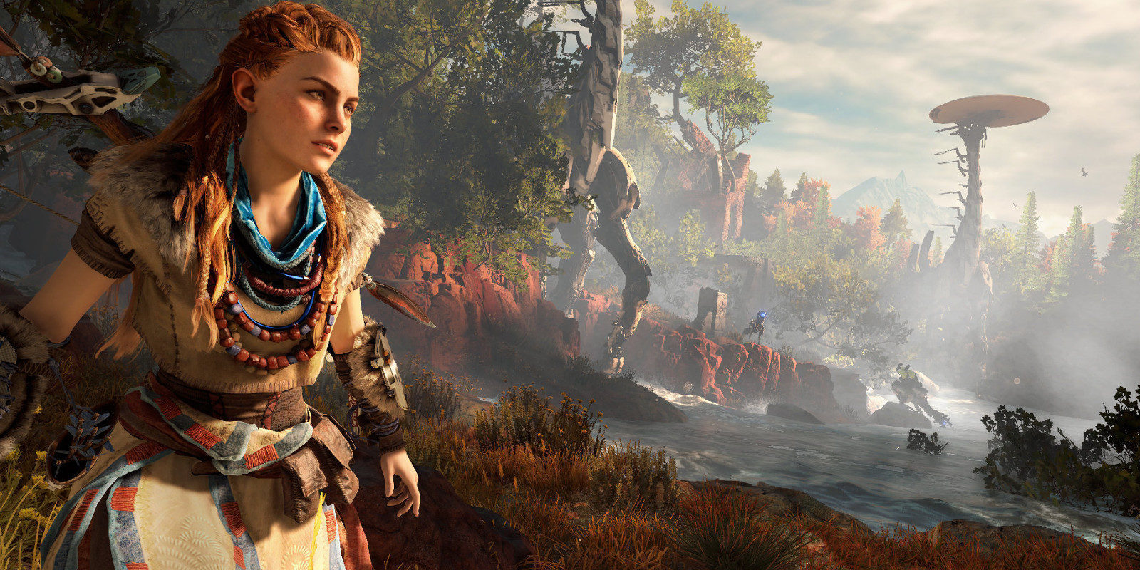 'Horizon: Zero Dawn' - Guerrilla explica por qué Aloy no puede controlar las máquinas