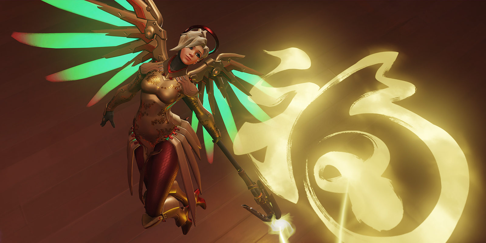 Un bug hace más llamativas las alas de Mercy en 'Overwatch'