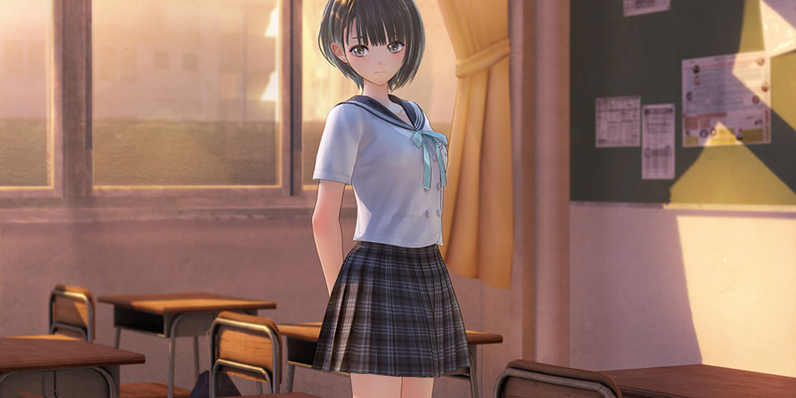 Koei Tecmo presenta a Kaori Mitsui, protagonista de 'Blue Reflection'