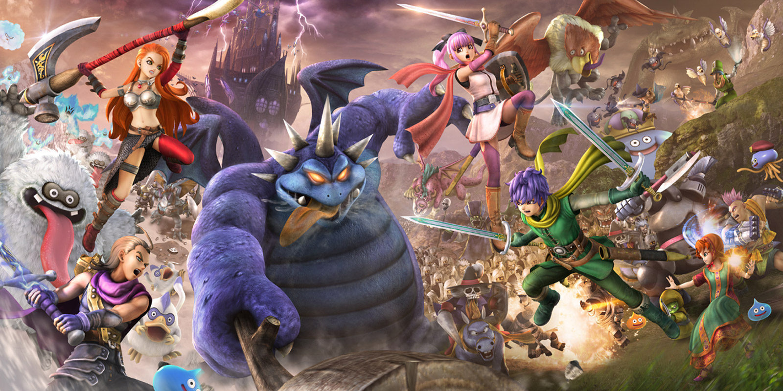 Reserva 'Dragon Quest Heroes II' en GAME y llévate una camiseta del trío limoso