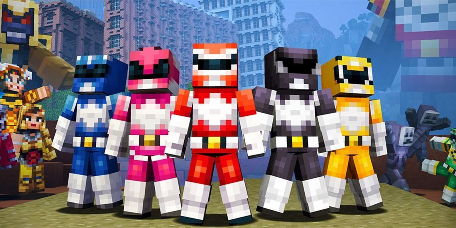Los 'Power Rangers' llegan a 'Minecraft' gracias al último pack de contenido