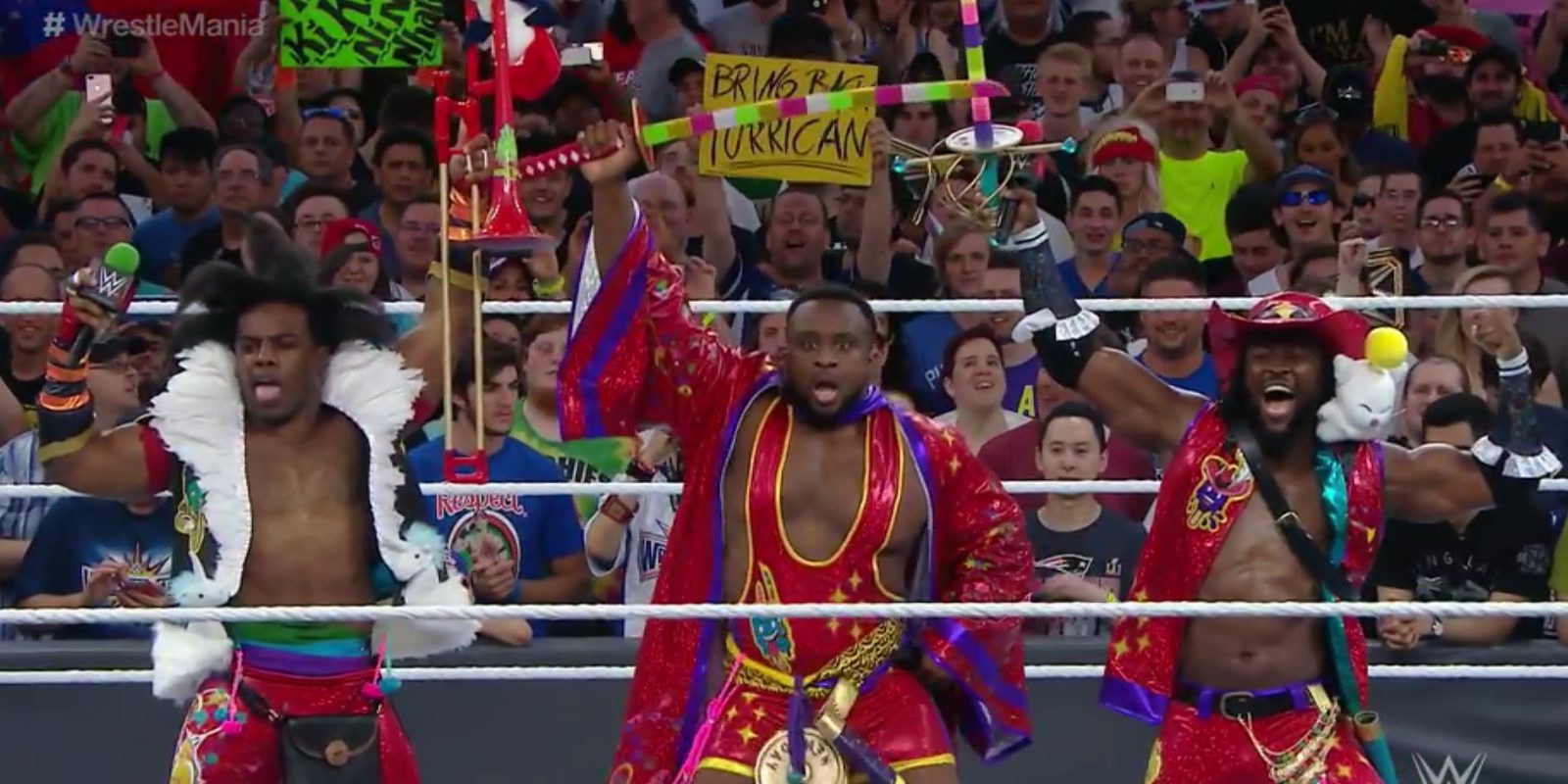 'Final Fantasy XIV' invade Wrestlemania 33