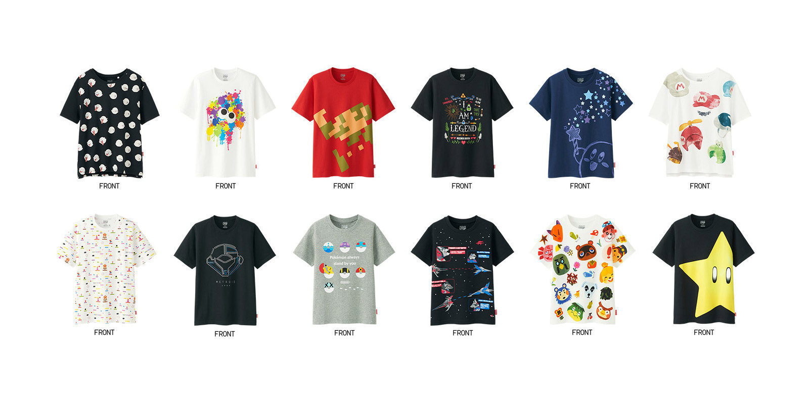 Nintendo y Uniqlo pondrán a la venta estas preciosas camisetas oficiales