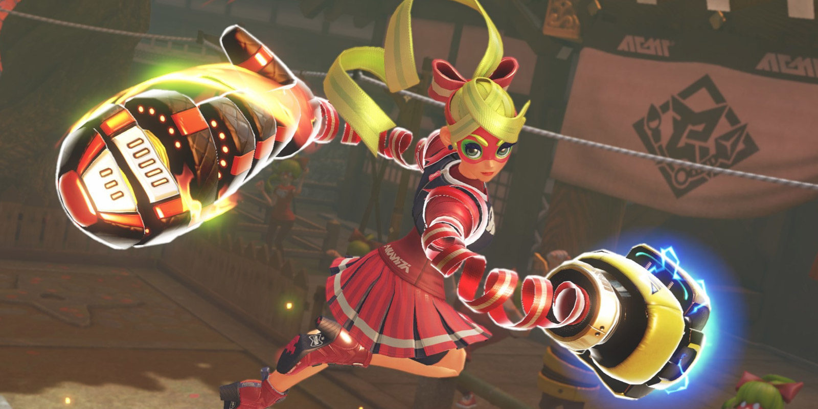 'Arms' y cómo funciona el control tradicional con un solo mando Joy-Con