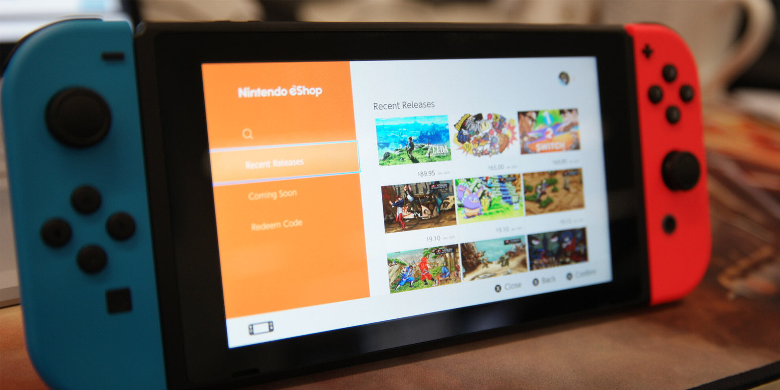 La eShop de Nintendo Switch ya permite almacenar datos de la tarjeta de crédito