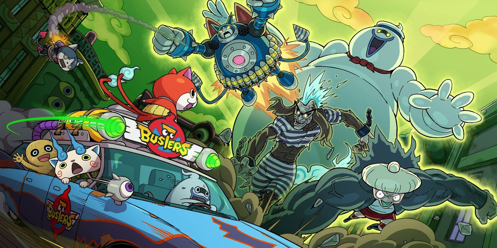 'Yo-kai Watch Busters' tendrá anime en julio