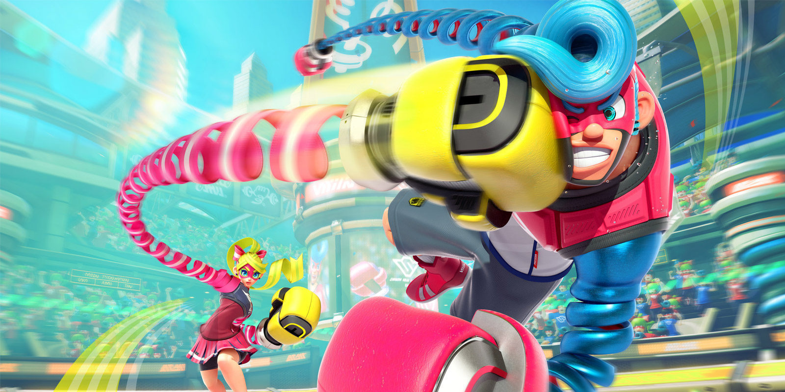 Se filtran tres nuevos personajes de 'Arms' para Nintendo Switch