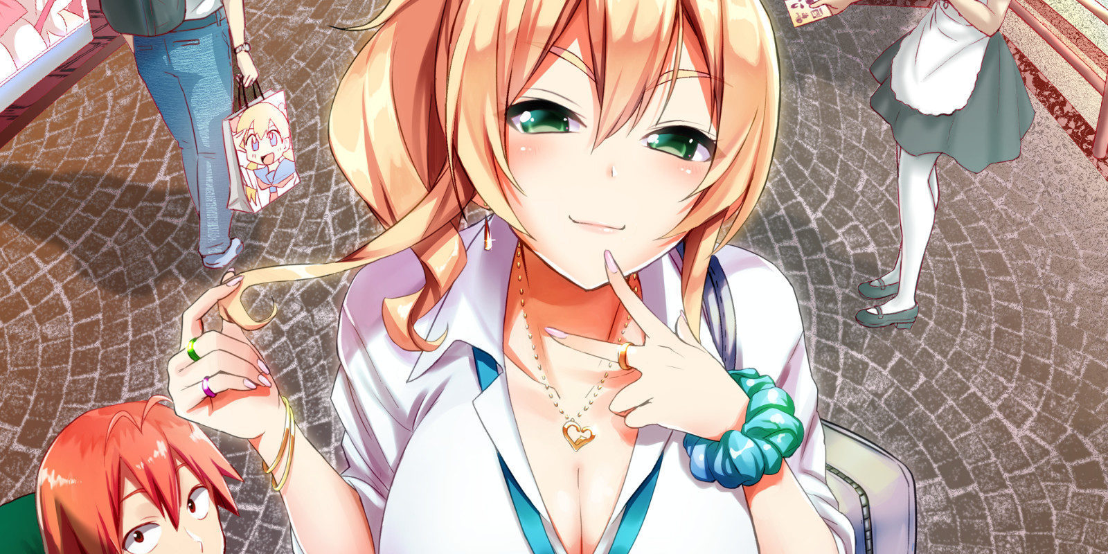 'Hajimete no Gal' usa la lujuria para publicitar su anime