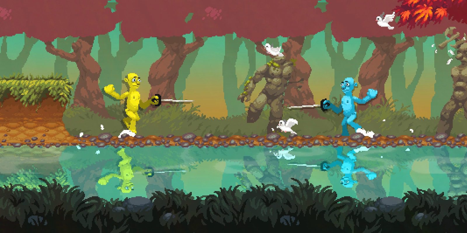 Messhof pone fecha a 'Nidhogg 2' para Mac, PC y PS4