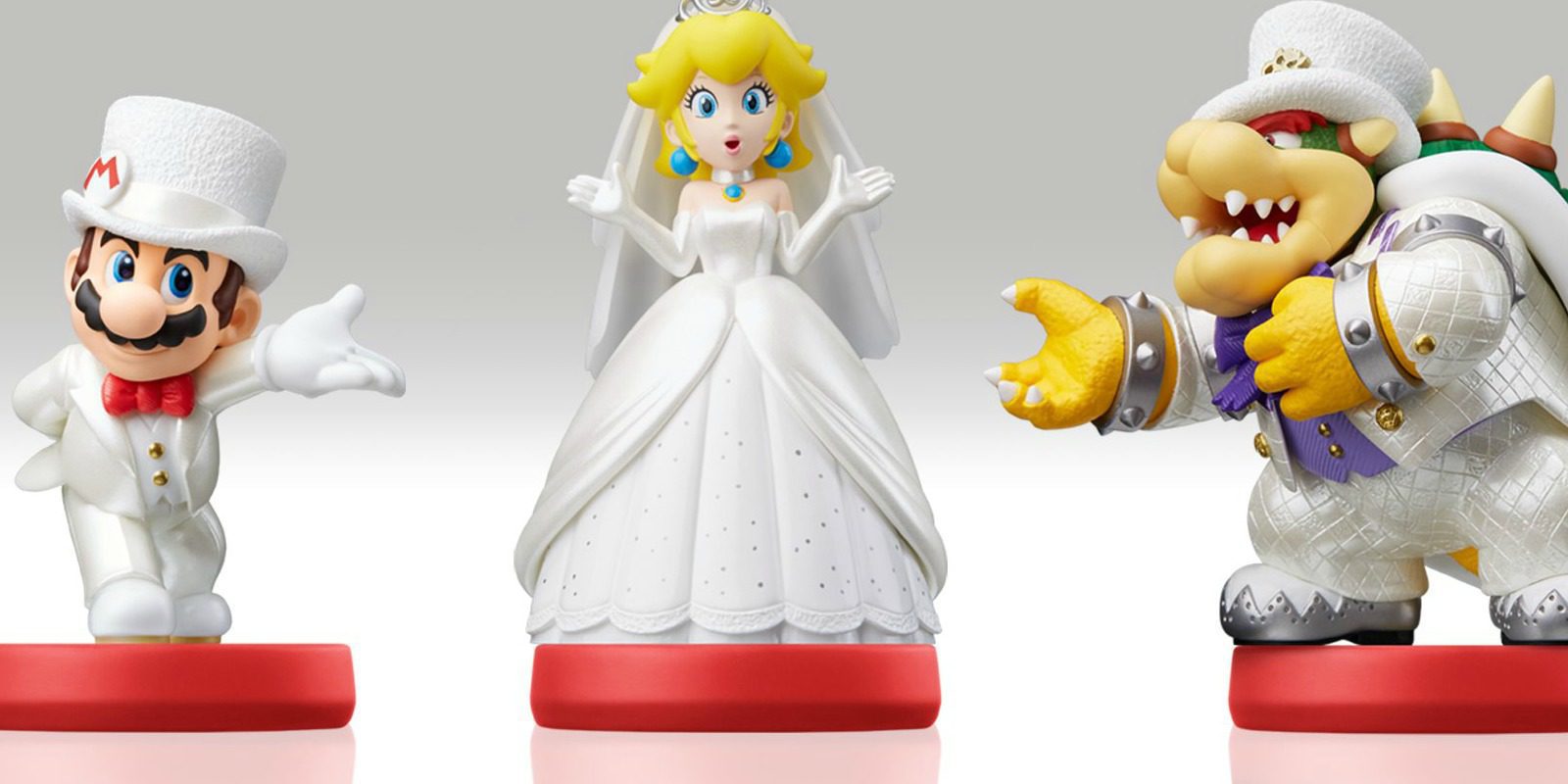 Nintendo Switch, estuche y Amiibo con motivos de 'Super Mario Odyssey'