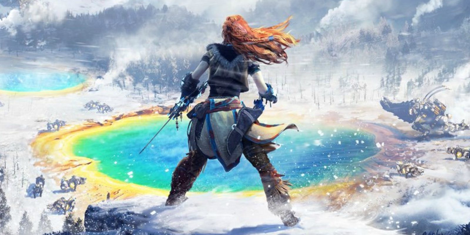 Los parajes de 'Horizon: Zero Dawn - The Frozen Wilds' nos fascinan en su nuevo tráiler