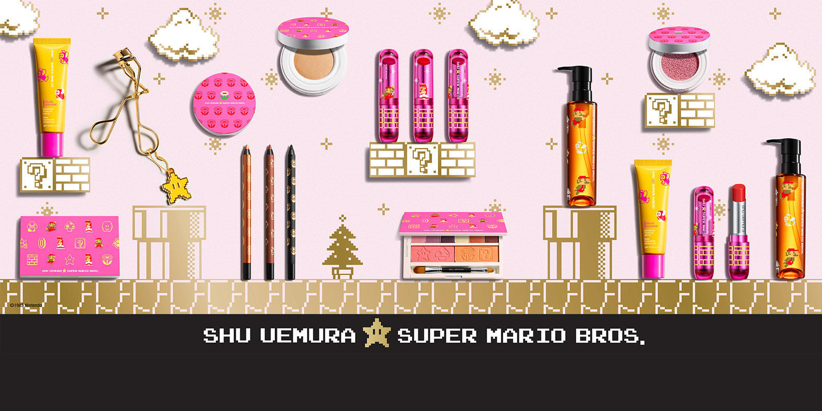 Nintendo lanza una línea de belleza de 'Super Mario Bros.'