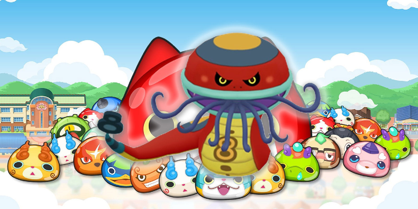 'Yo-kai Watch Wibble Wobble' recibe al legendario Octosierpe