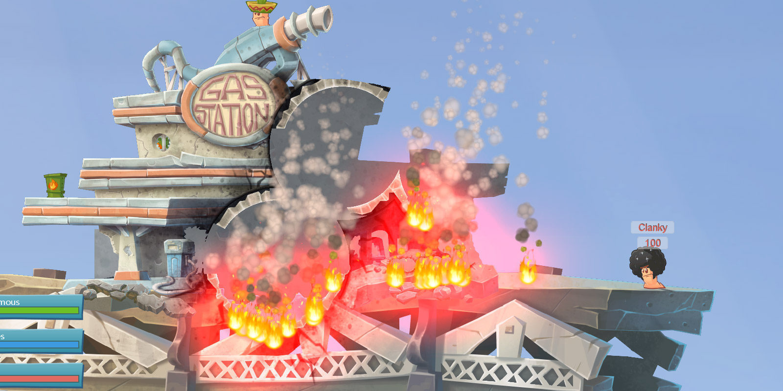 Worms W.M.D: Team17 estudia facilitar las partidas online entre amigos en Switch