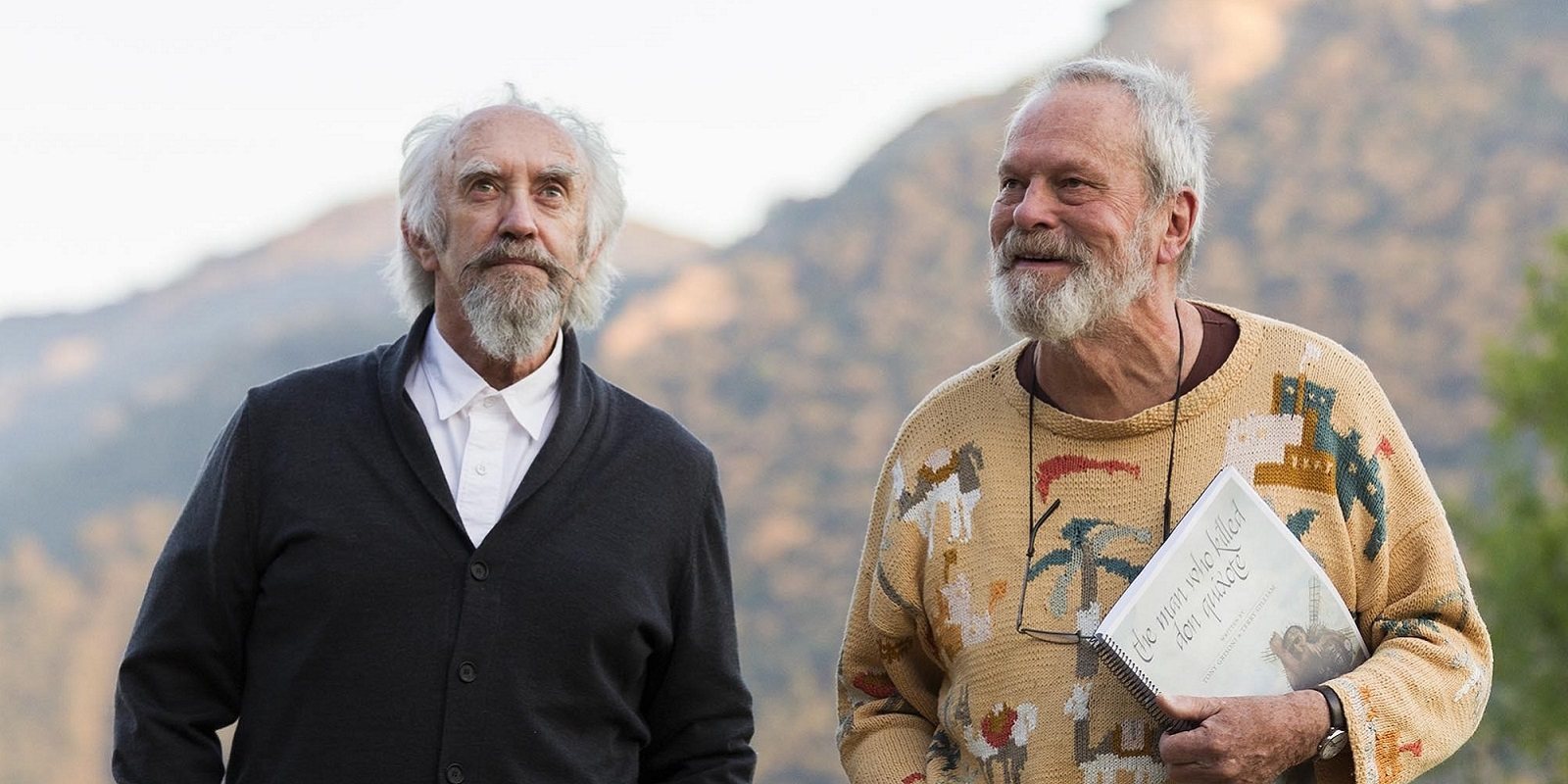 Primera imagen de Adam Driver y Jonathan Pryce en 'El hombre que mató a Don Quijote'