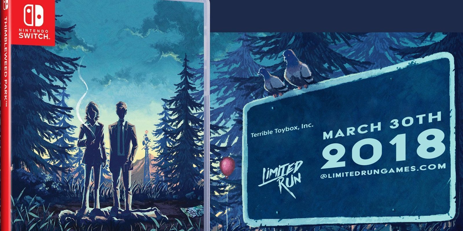 'Thimbleweed Park' tendrá edición física para Nintendo Switch y PS4