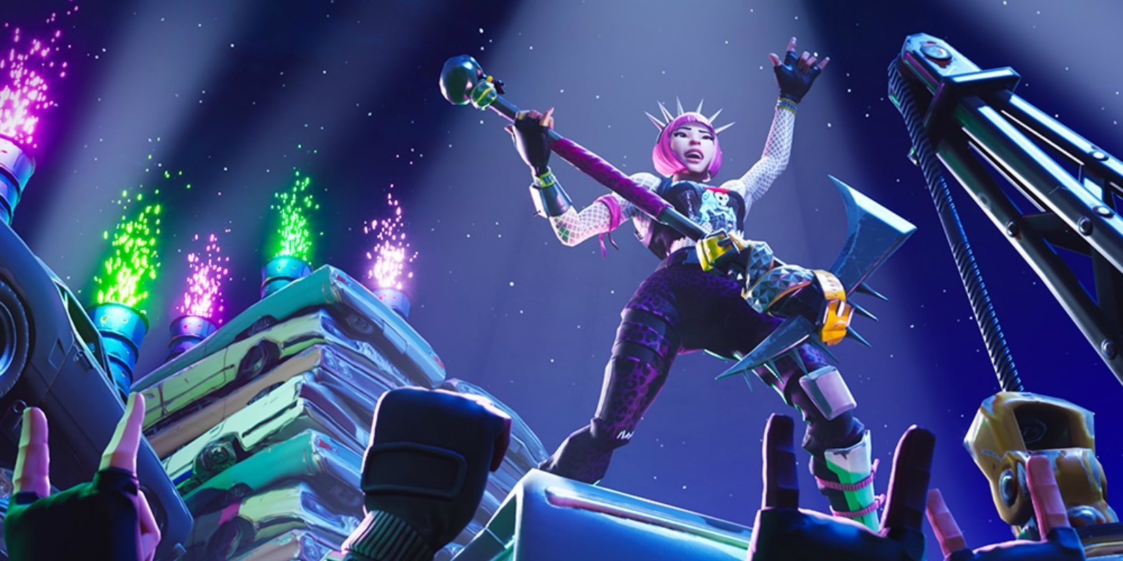 'Fortnite Battle Royale': Famosos y profesionales se enfrentaran en un 50v50 en el E3 2018