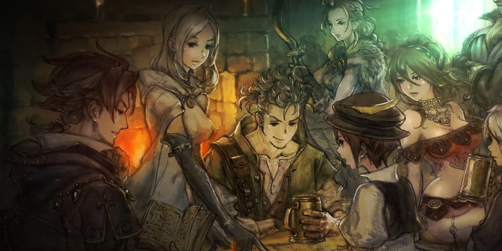 'Octopath Traveler' nos presenta a sus nuevos personajes