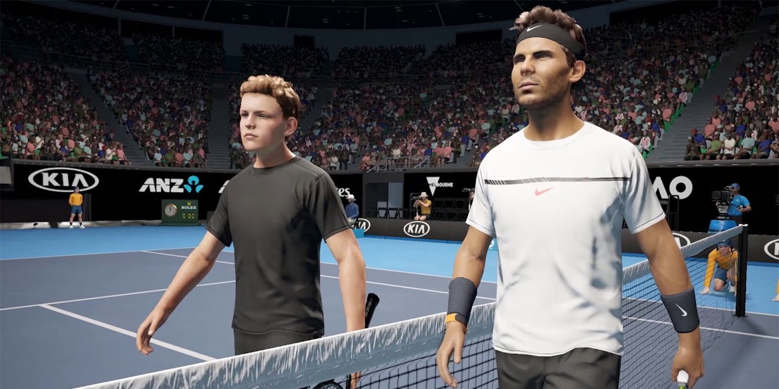 'AO International Tennis' presenta su espectacular editor de estadios