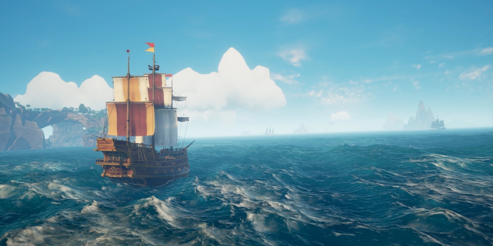 'Sea of Thieves' recibe cosméticos legendarios para los barcos