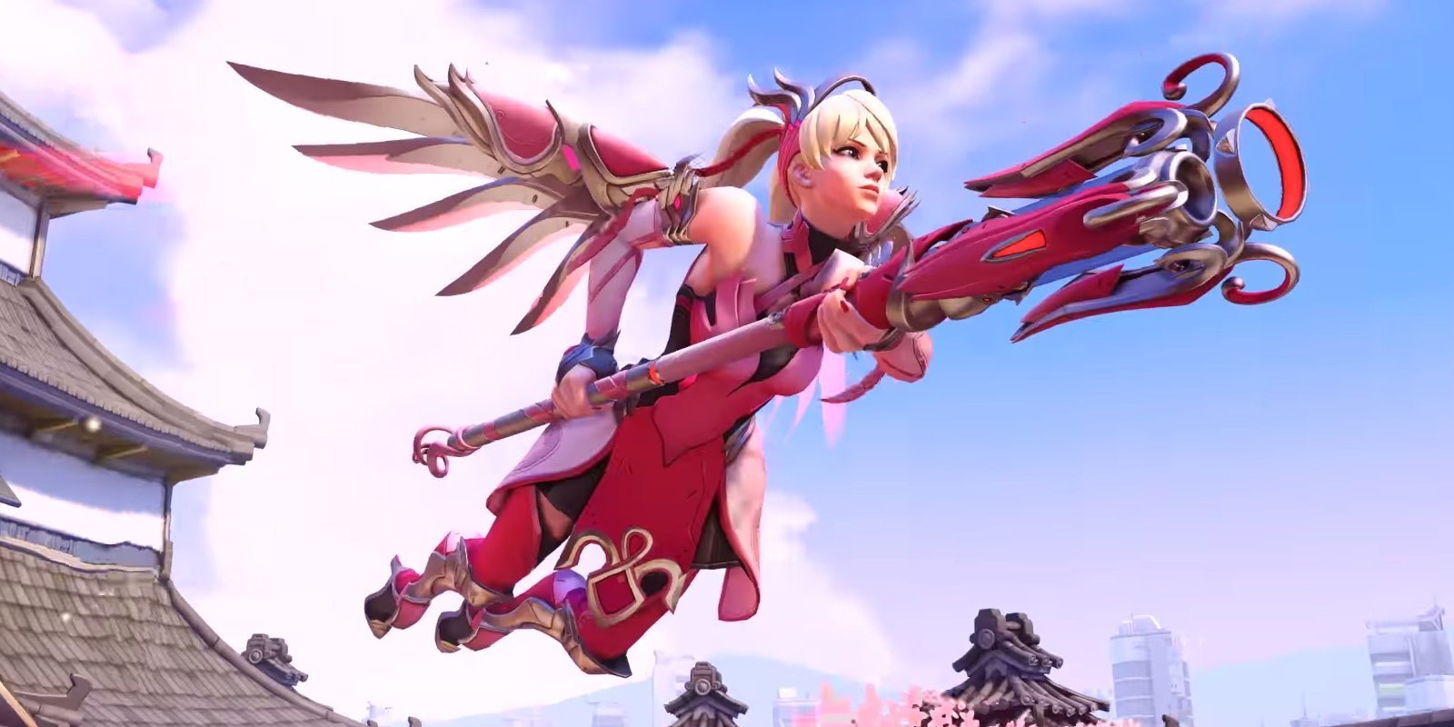 Sony aclara que no obtiene beneficios con el skin de Mercy Rosa de 'Overwatch'