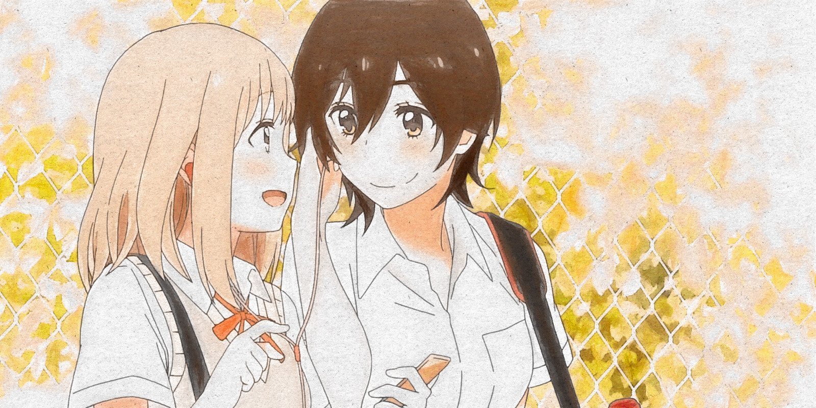 Las protagonistas de la OVA de 'Asagao to Kase-san' en una nueva imagen promocional