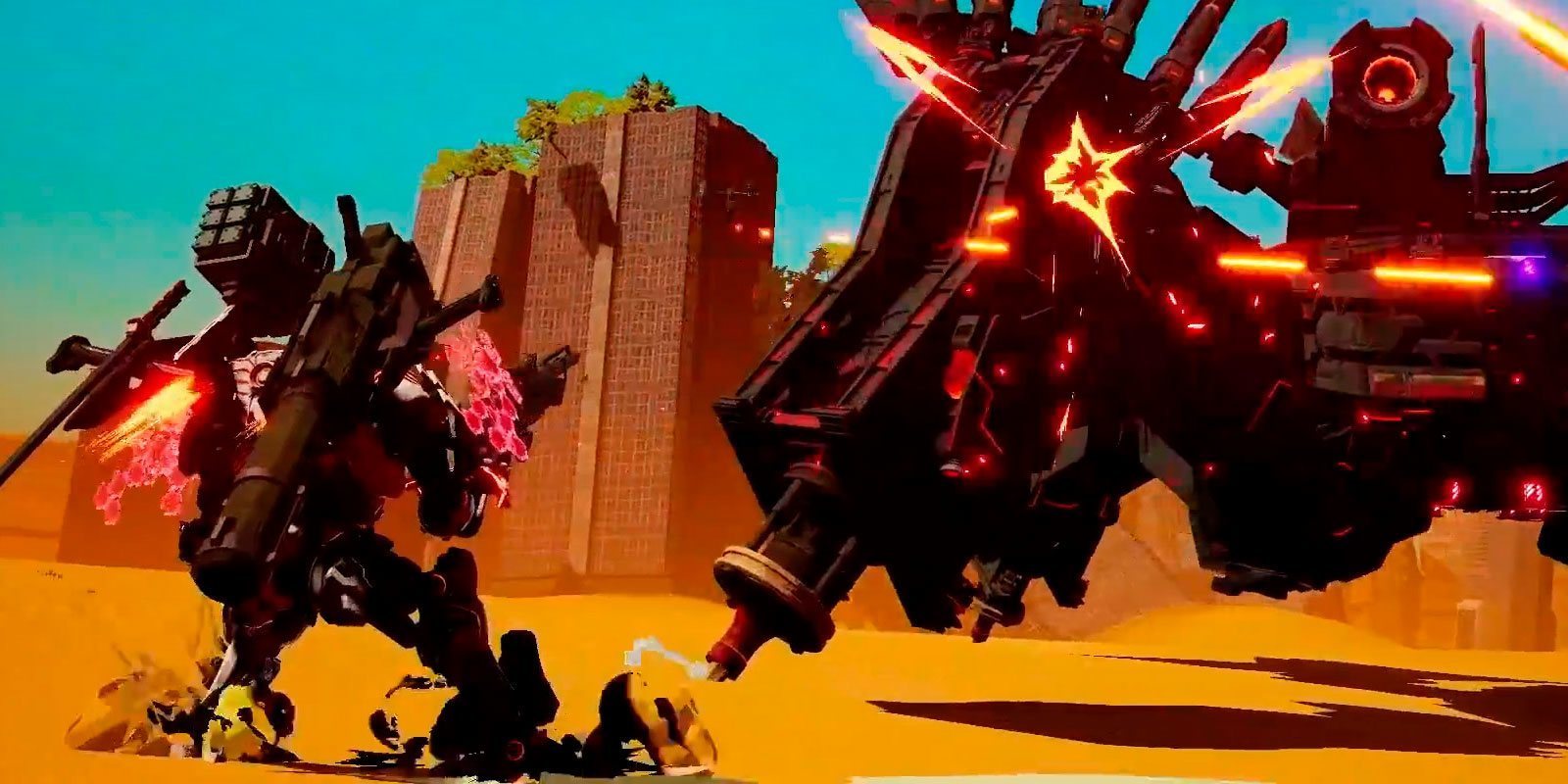 E3 2018: Nintendo deja ver 'Daemon x Machina', su particular juego de mechas