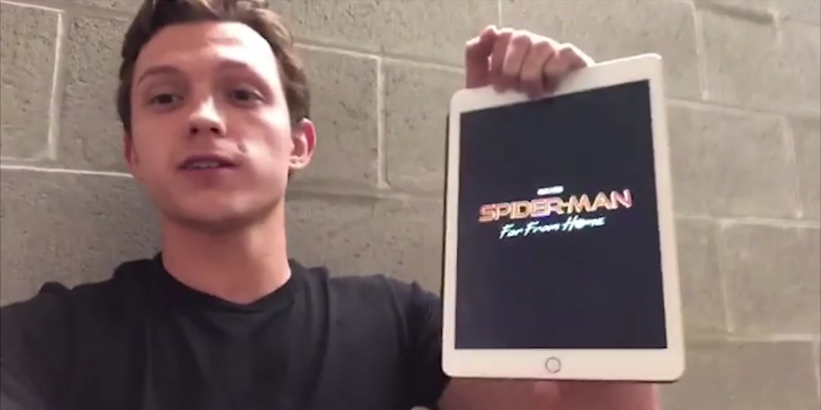Tom Holland revela por accidente el título de la secuela de 'Homecoming'