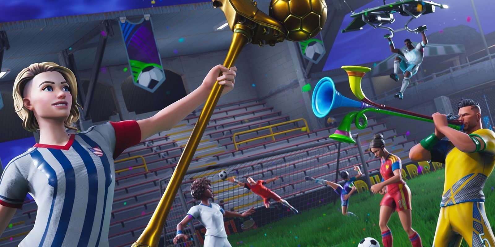 Temporada 5, atuendos, armas, opción de enviar regalos y más llegarán a 'Fortnite Battle Royale'