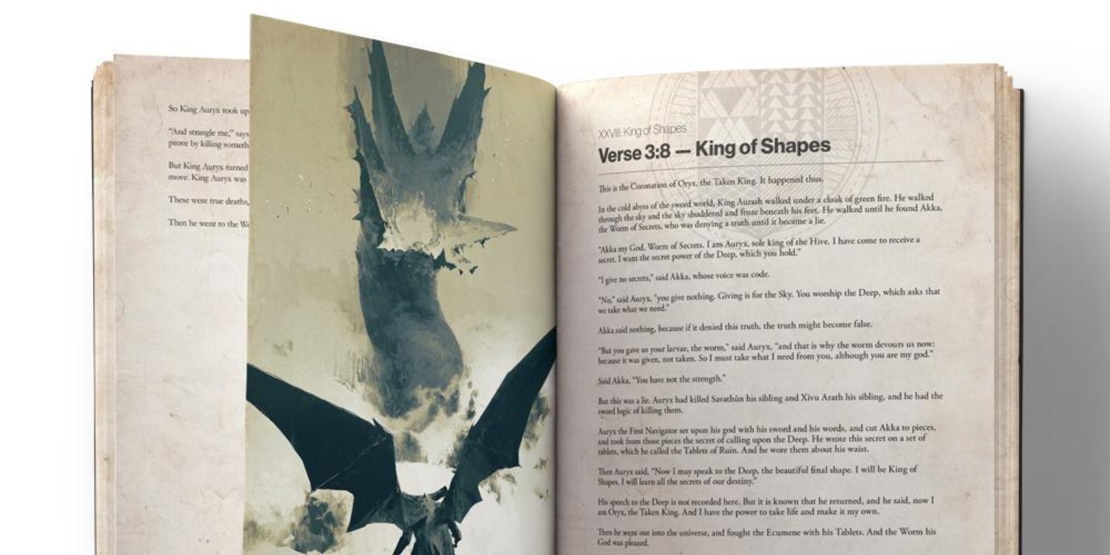 Bungie anuncia un libro que recoge el grimorio del primer 'Destiny'