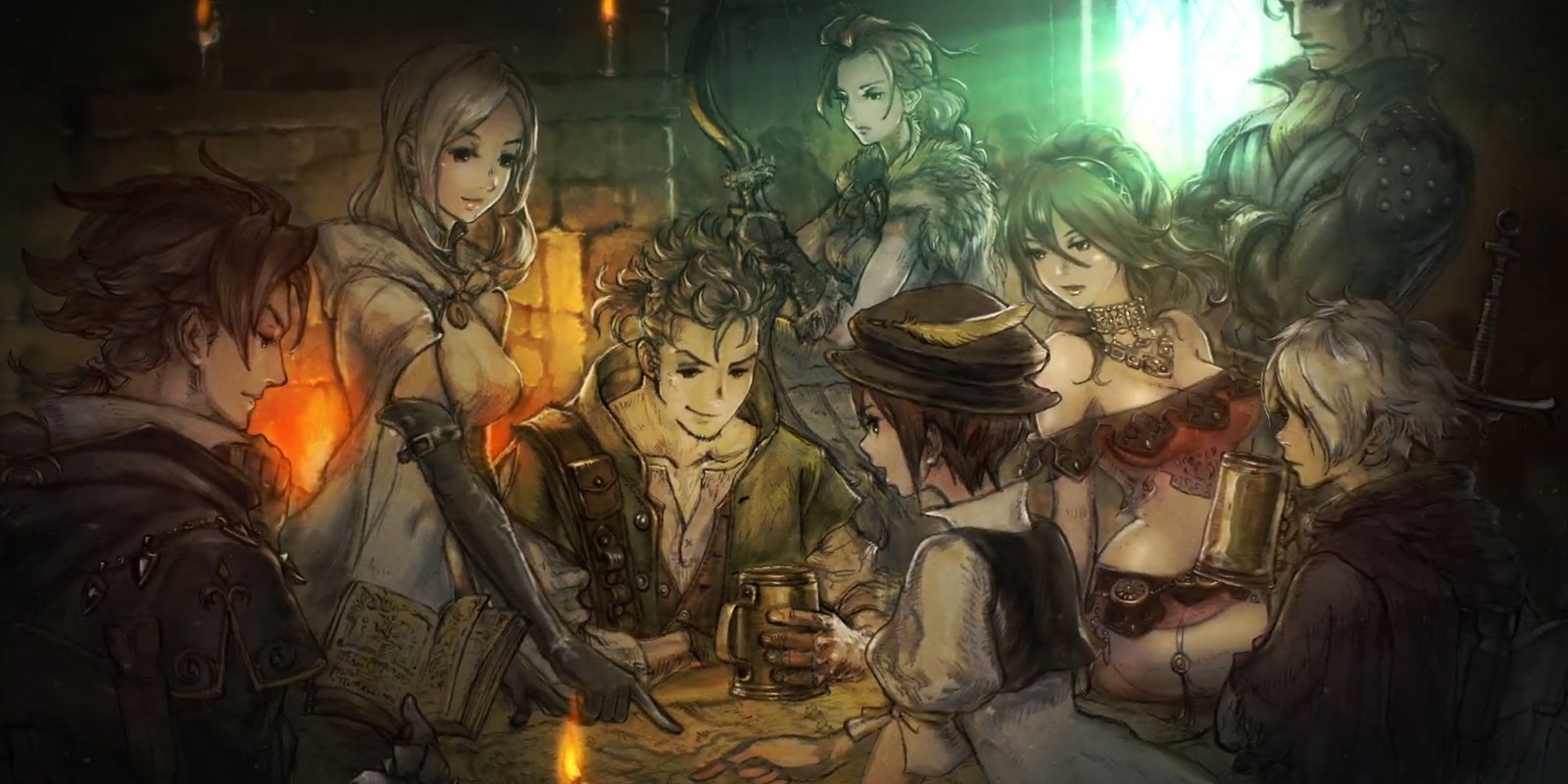 'Octopath Traveler' ya ha distribuido un millón de copias en todo el mundo