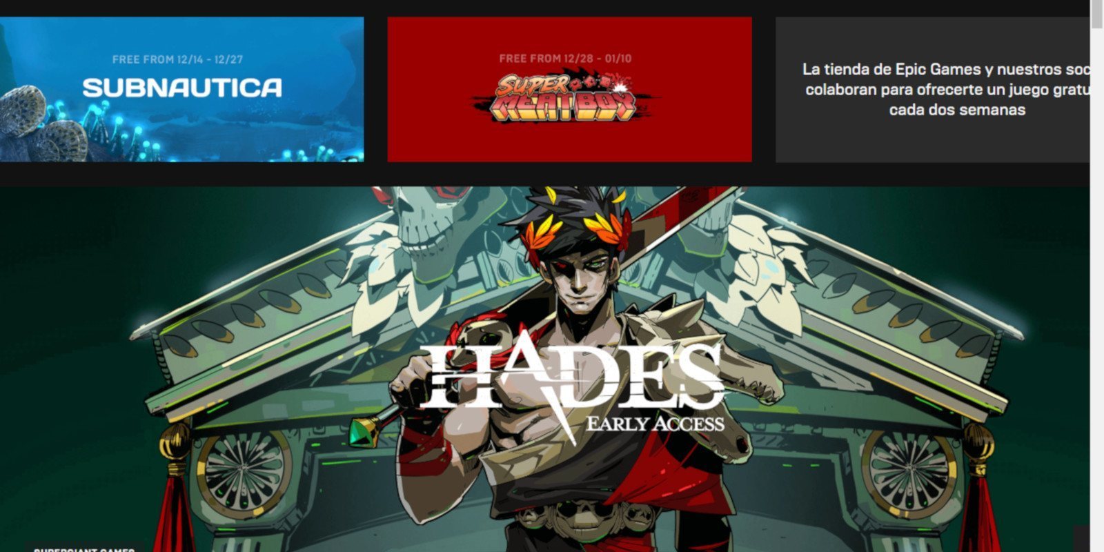 The Game Awards marca el lanzamiento de la Epic Games Store