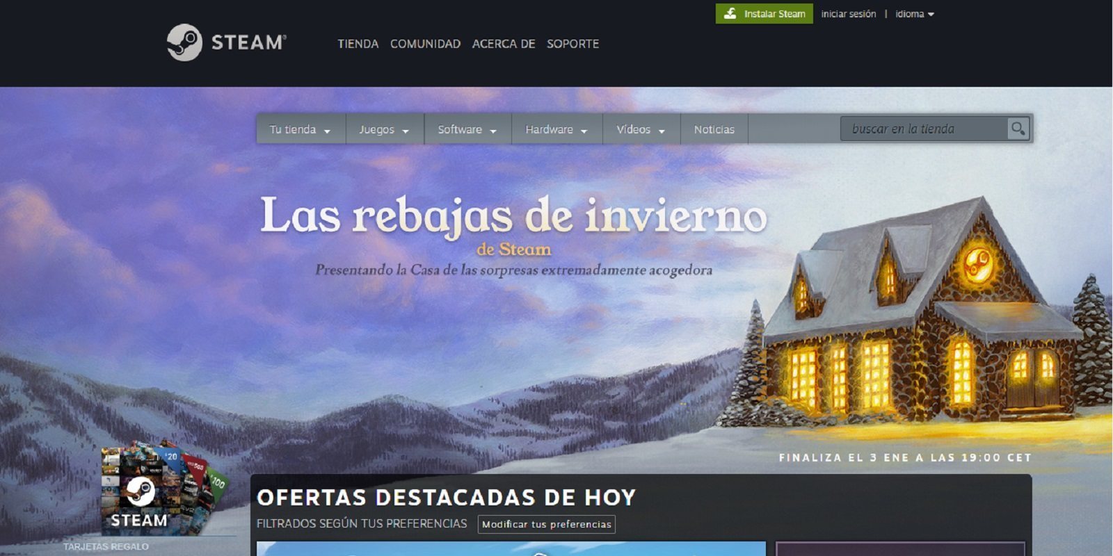 Steam: Ya disponibles las rebajas de invierno