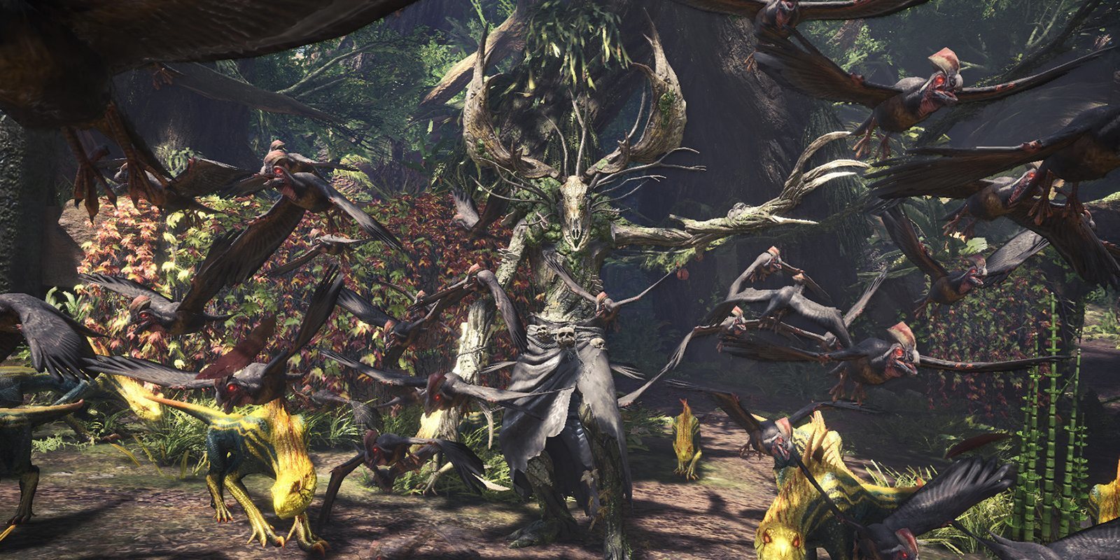 'Monster Hunter World' rebaja la dificultad del Leshen Antiguo de 'The Witcher'