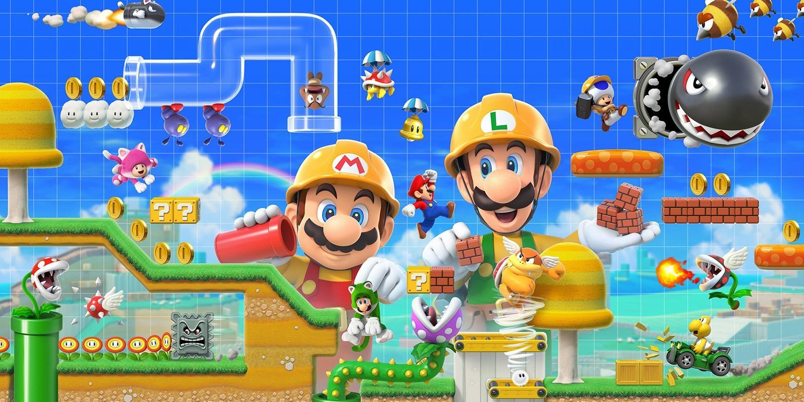 Empiezan a aparecer diferentes fechas para 'Super Mario Maker 2'