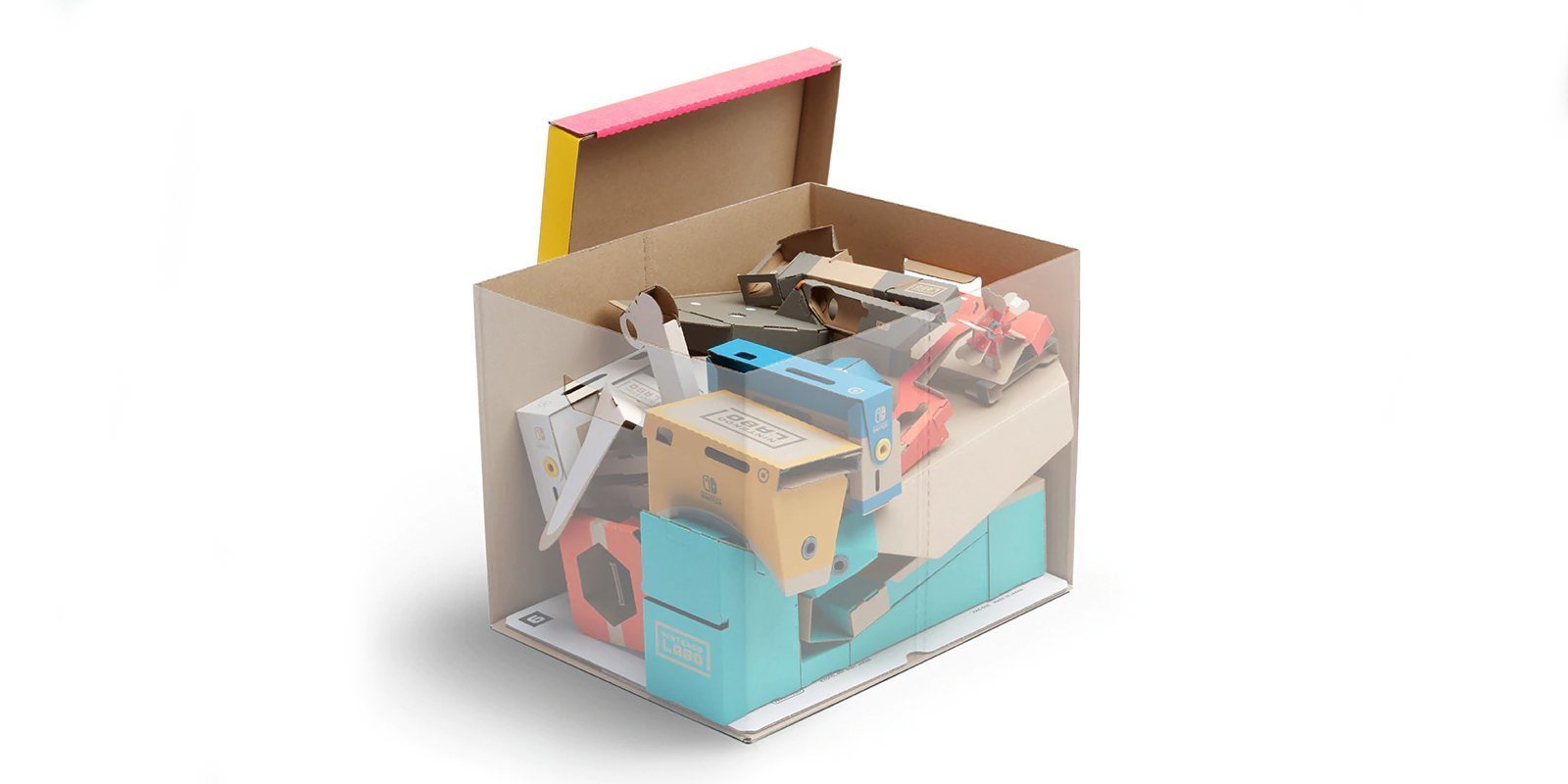 Nintendo oferta una caja para guardar todas las creaciones de 'Nintendo Labo'